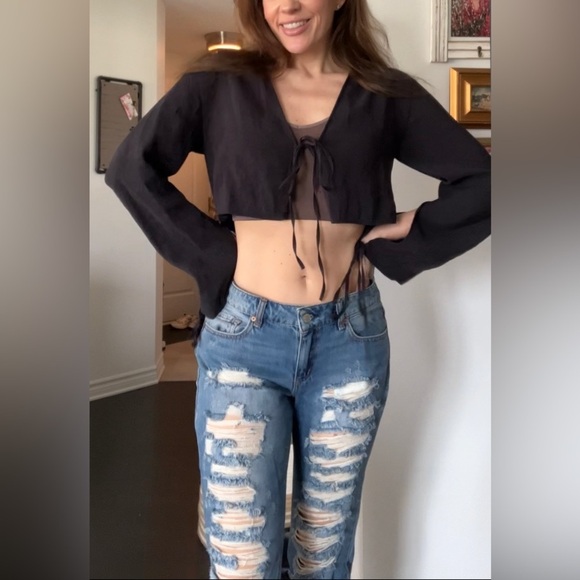 Ripped garage low waisted denim - Picture 13 of 13